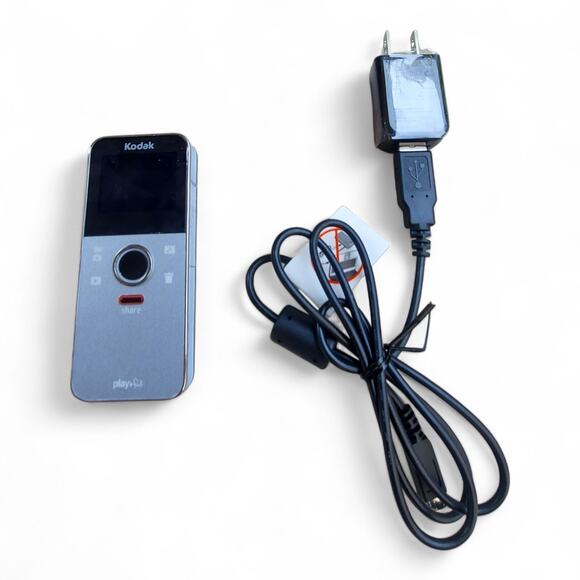 Kodak Play-ful ZE1 1080p HD Digital Video Camera 5MP w/ 2G SD Card - Picture 2 of 6